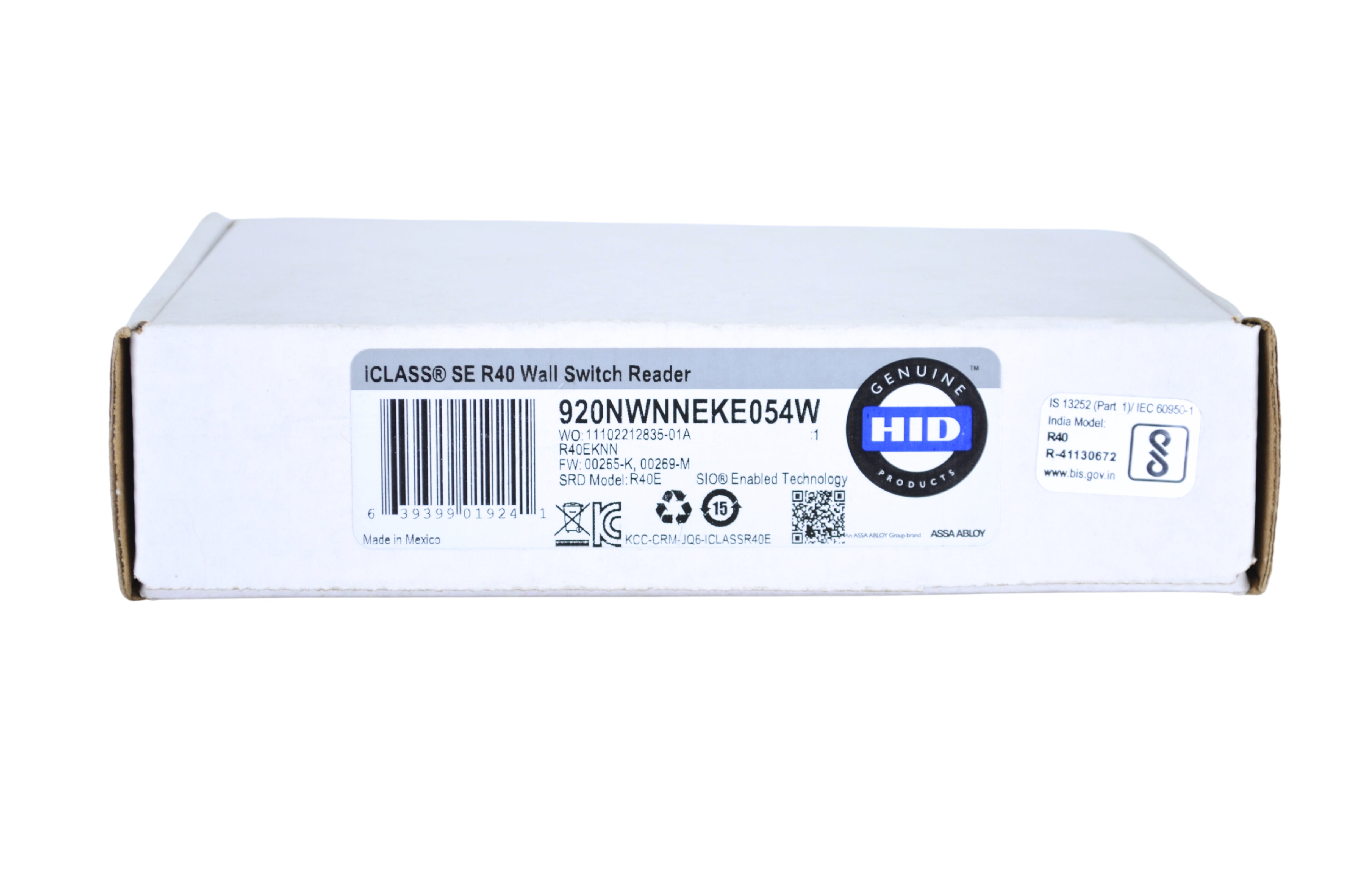 HID 920NWNNEKE054W Wall Switch Reader