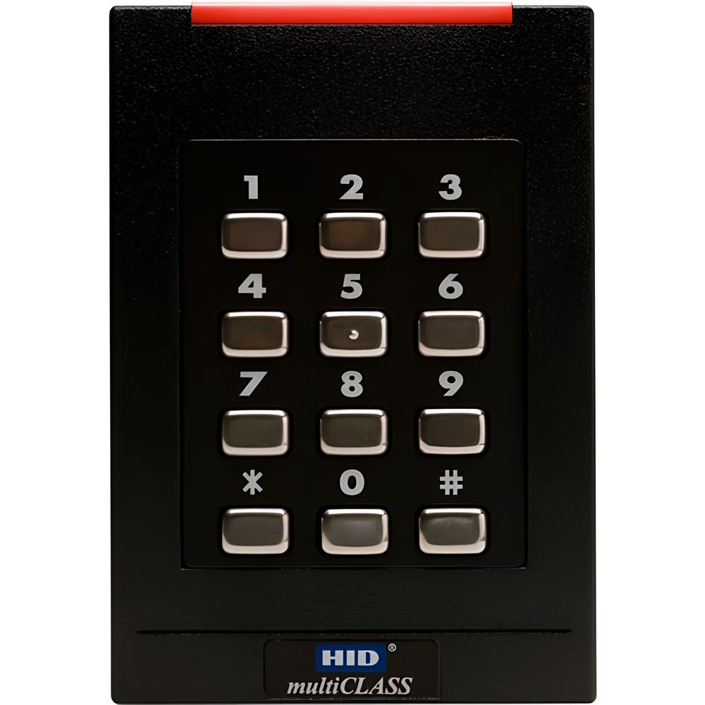 HID 921PTNNEK0001V multiCLASS SE RPK40 Smart Card Reader Wall Switch with Keypad