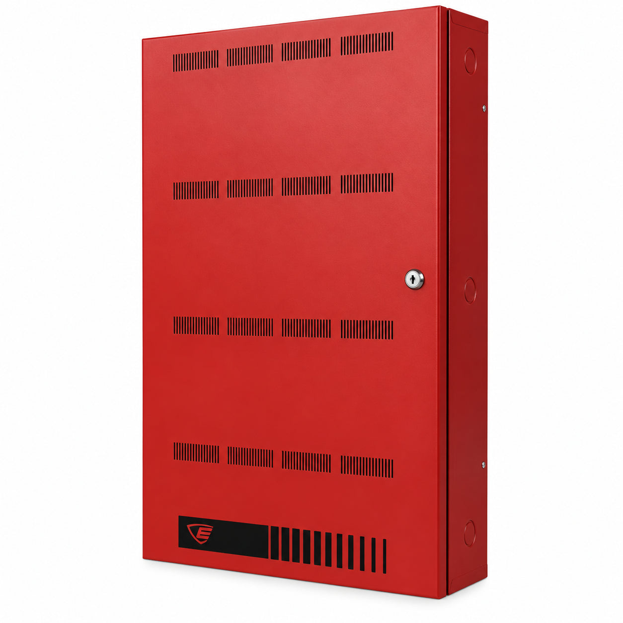Edwards EST 3-RCC21R Red Wallbox and Door, Three Chassis Spaces