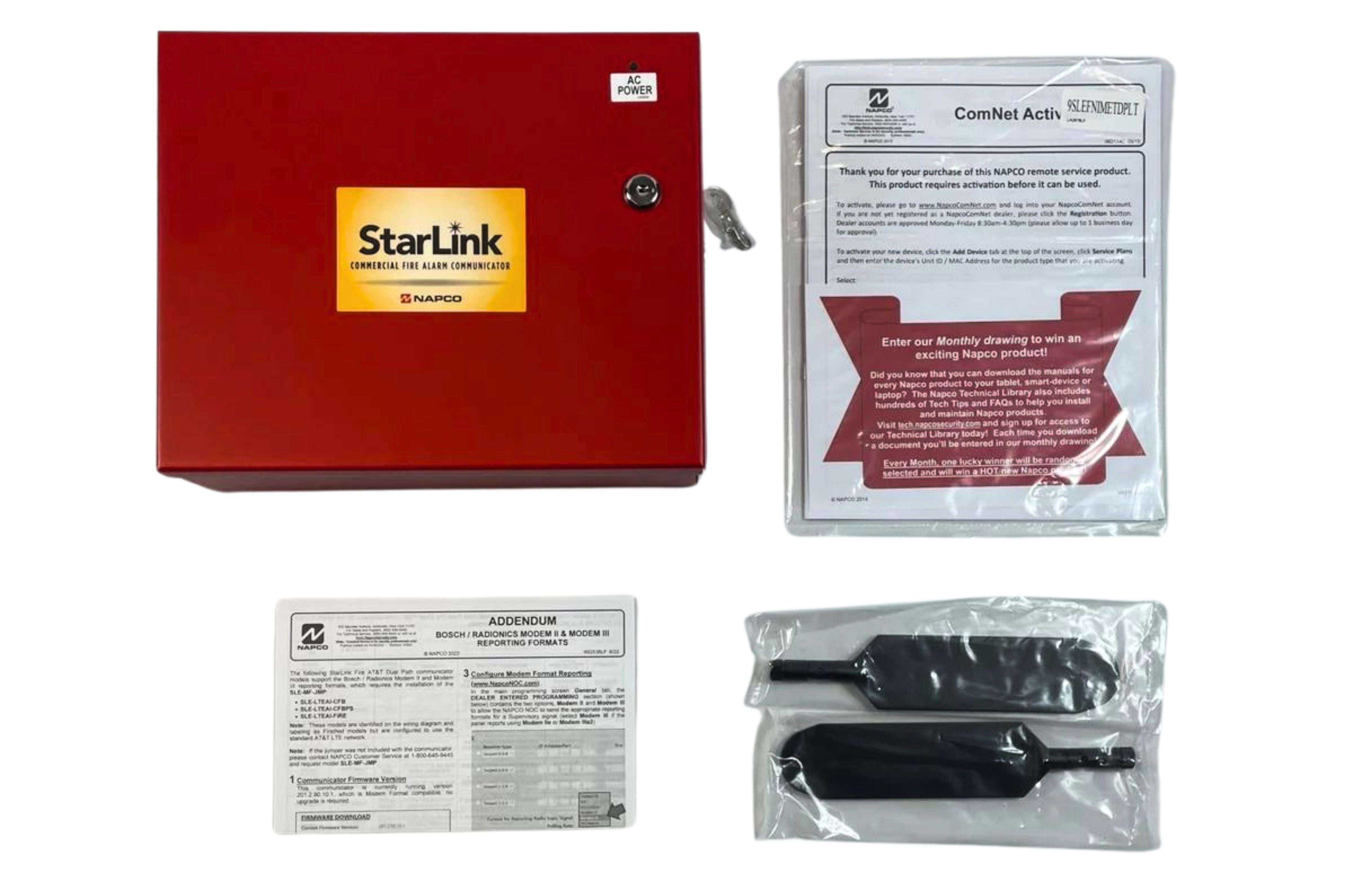 Napco AI-CFBPS-J Commercial Dual Path Fire, LTEA AT&T Alarm Communicator