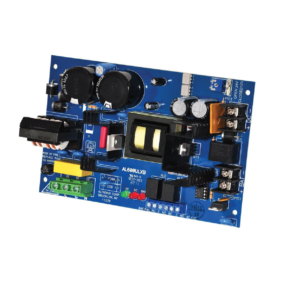 Altronix AL600ULXB Power Supply/Charger Board