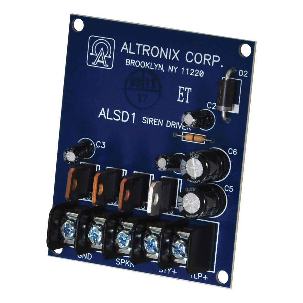 Altronix ALSD1 Siren Driver 2 Channel 6-12Vdc