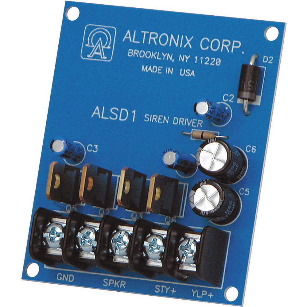 Altronix ALSD1 Siren Driver 2 Channel 6-12Vdc