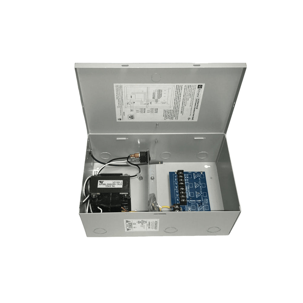 Altronix ALTV244175ULCB 24/28VAC 7/6.25A 4-PTC Enclosure CCTV Power Supply