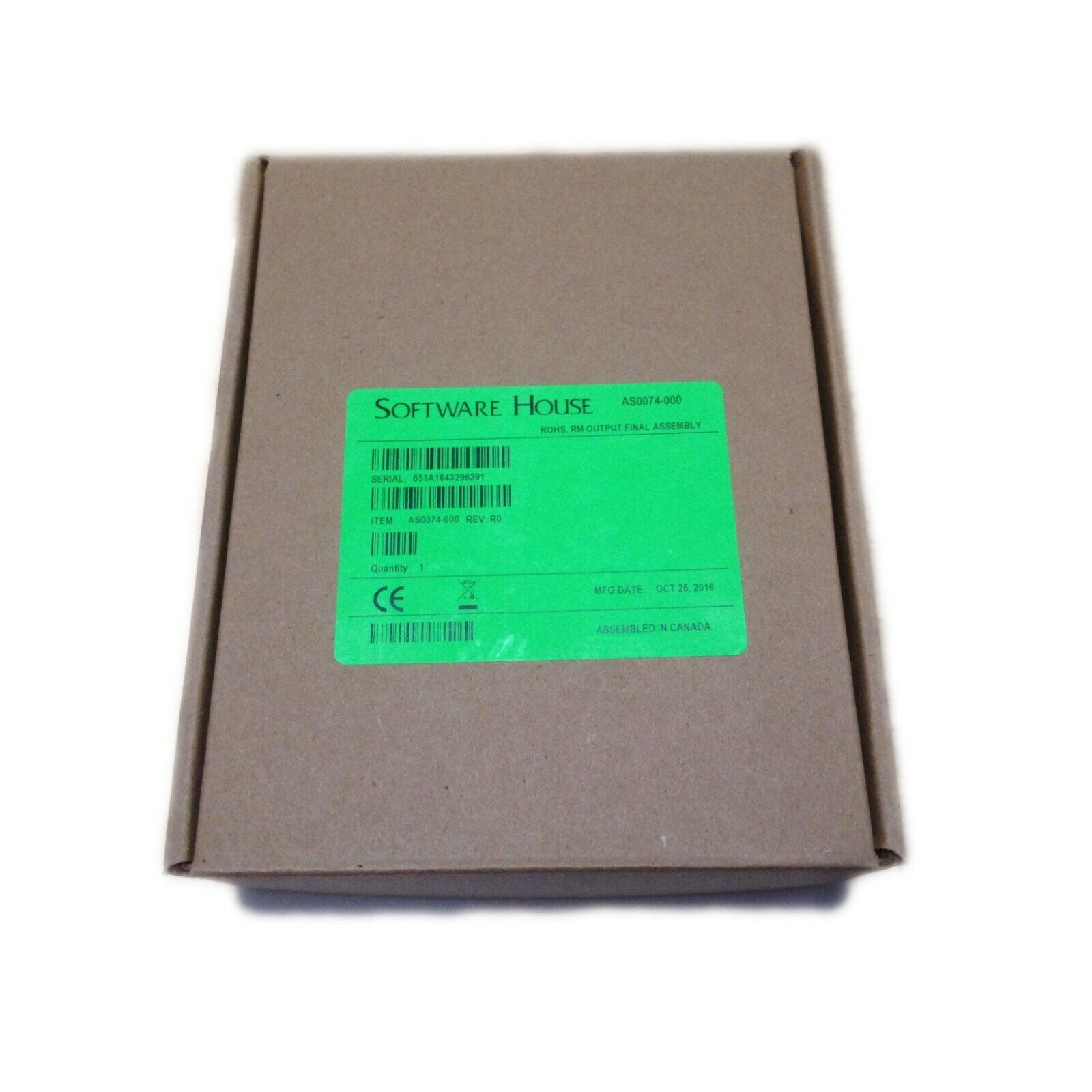 Software House AS0074-000 R/8 Eight Output Bus Module