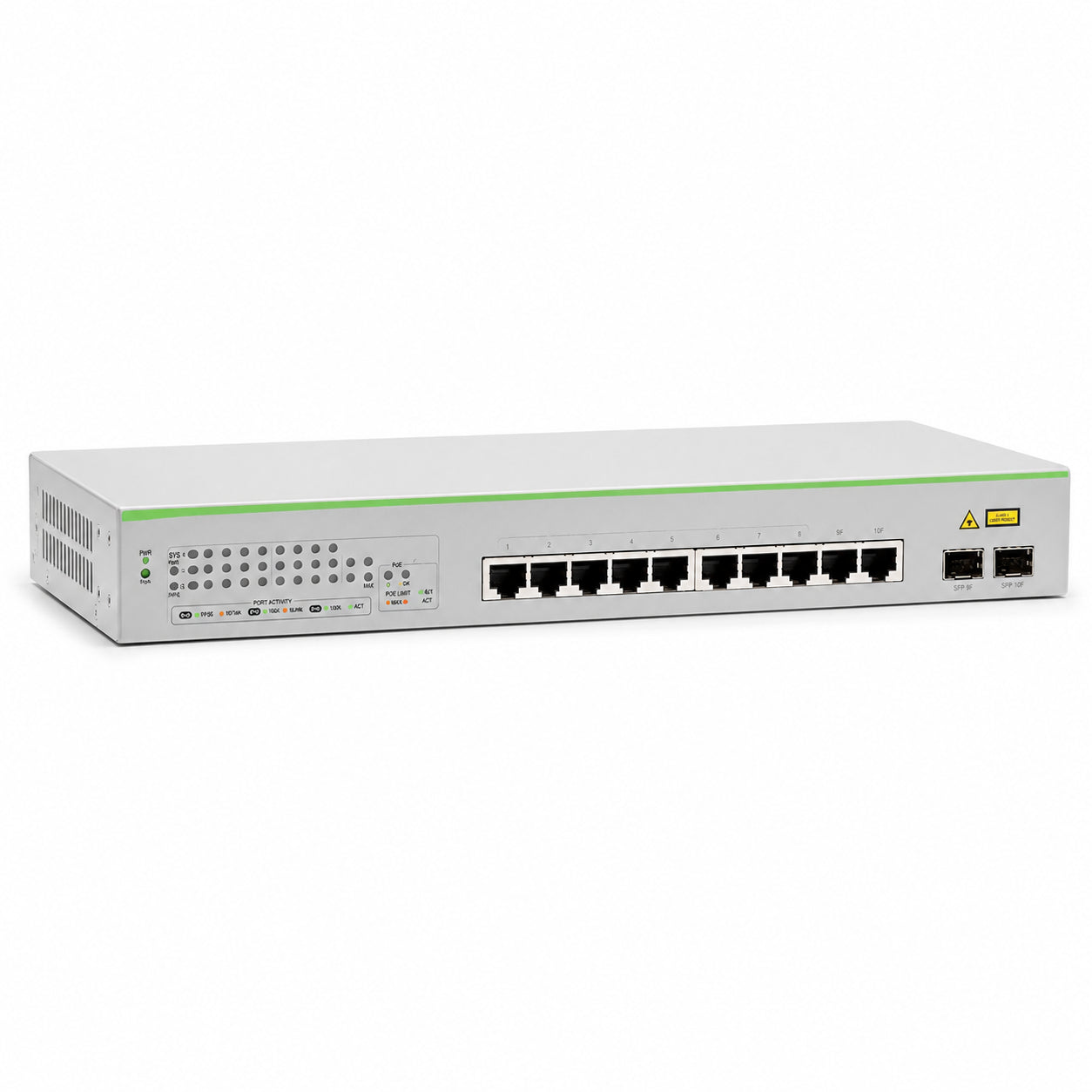 Allied Telesis AT-GS950/10PS WebSmart Gigabit Ethernet Switch