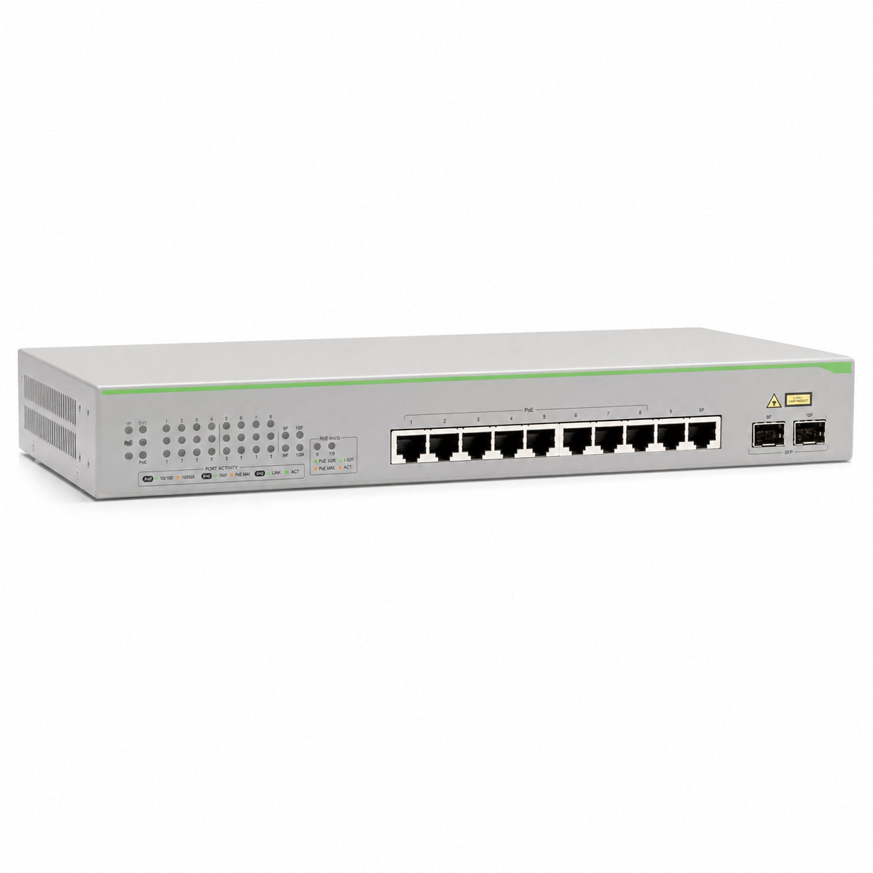 Allied Telesis AT-GS950/10PS WebSmart Gigabit Ethernet Switch