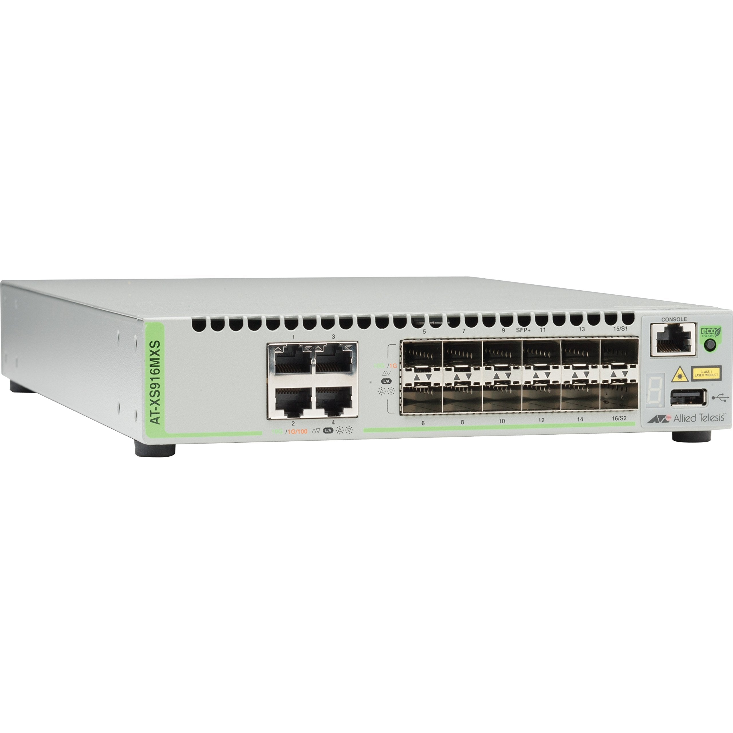 Allied Telesis AT-XS916MXS-10 10 Gigabit Fiber Layer 3 Lite Stackable Switch