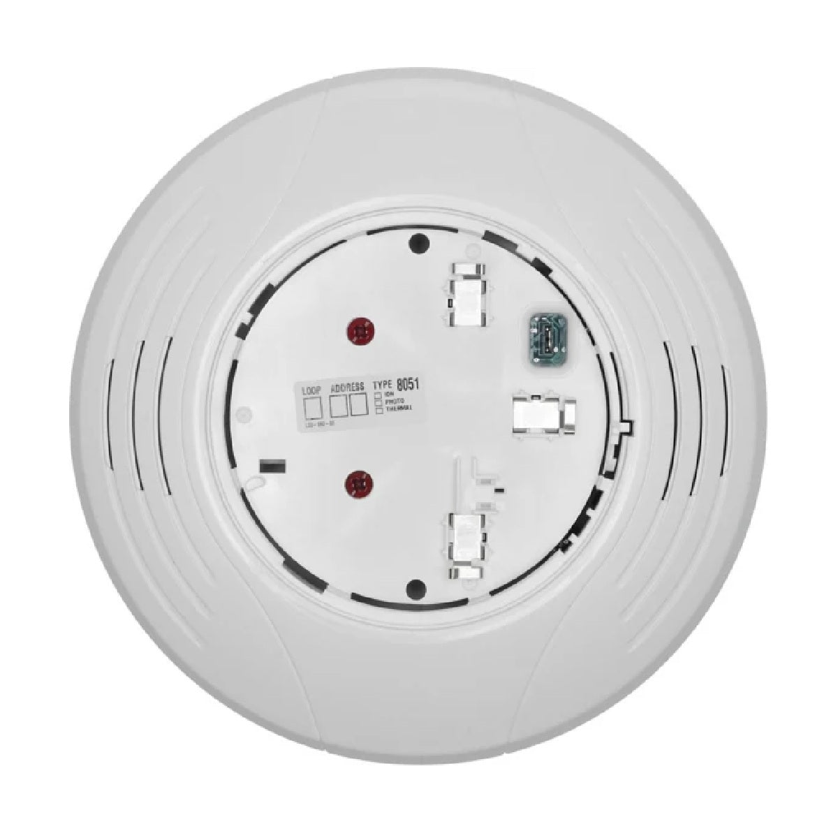 Fire-Lite B200SR-WH Intelligent Sounder Base with ANSI Temporal 3 or Continuous Tone, Intended for Retrofit Applications, White