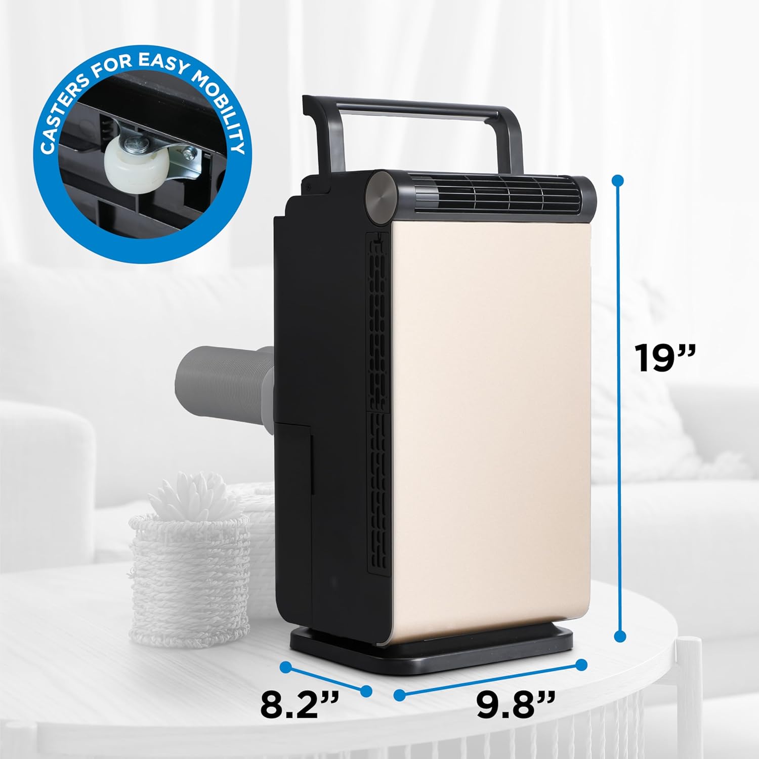 BLACK+DECKER Personal Portable Air Cooler / 3-in-1 Windowless Tabletop Cooler