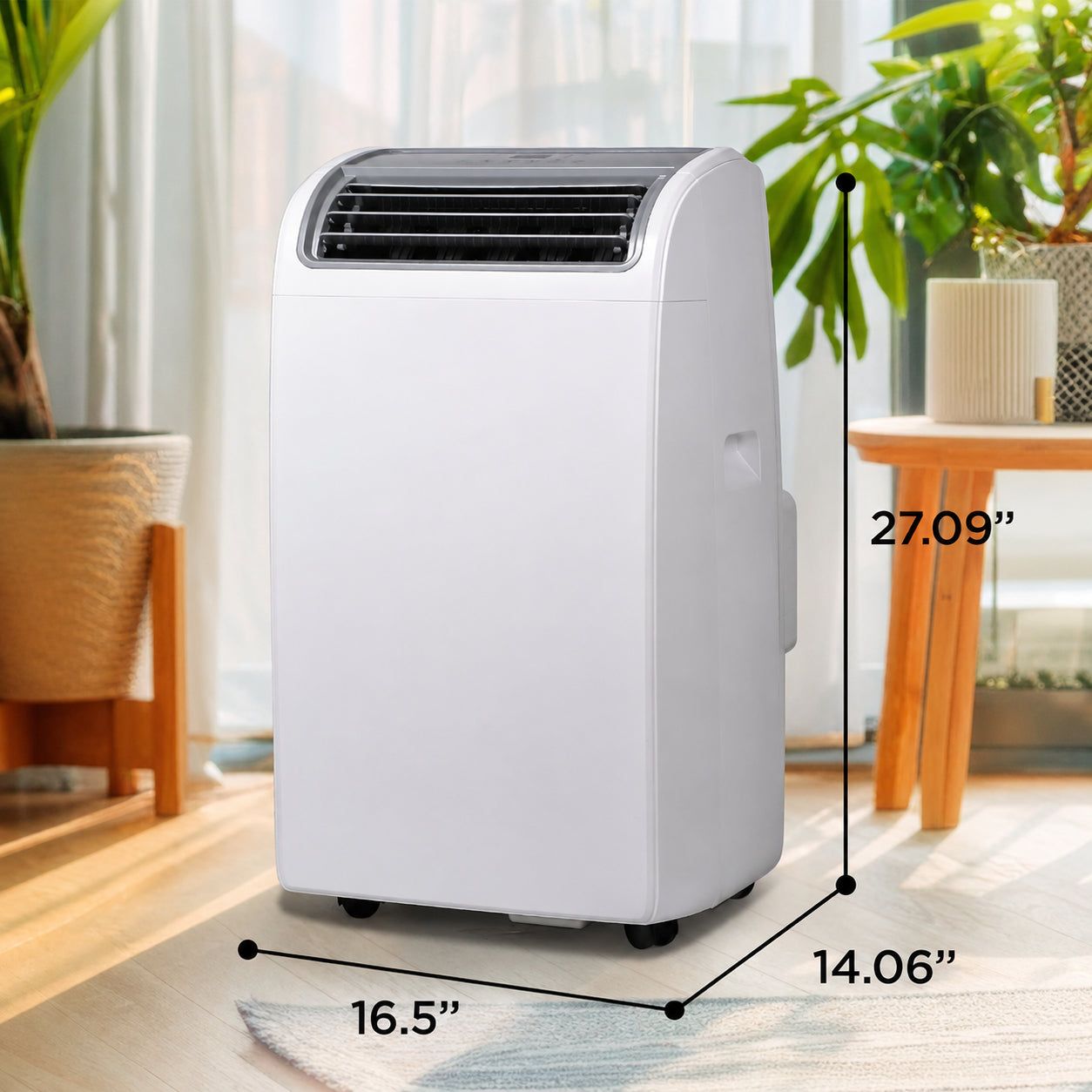 BLACK+DECKER BPACT12WT 12,000 BTU 550 Sq. Ft Portable Air Conditioner