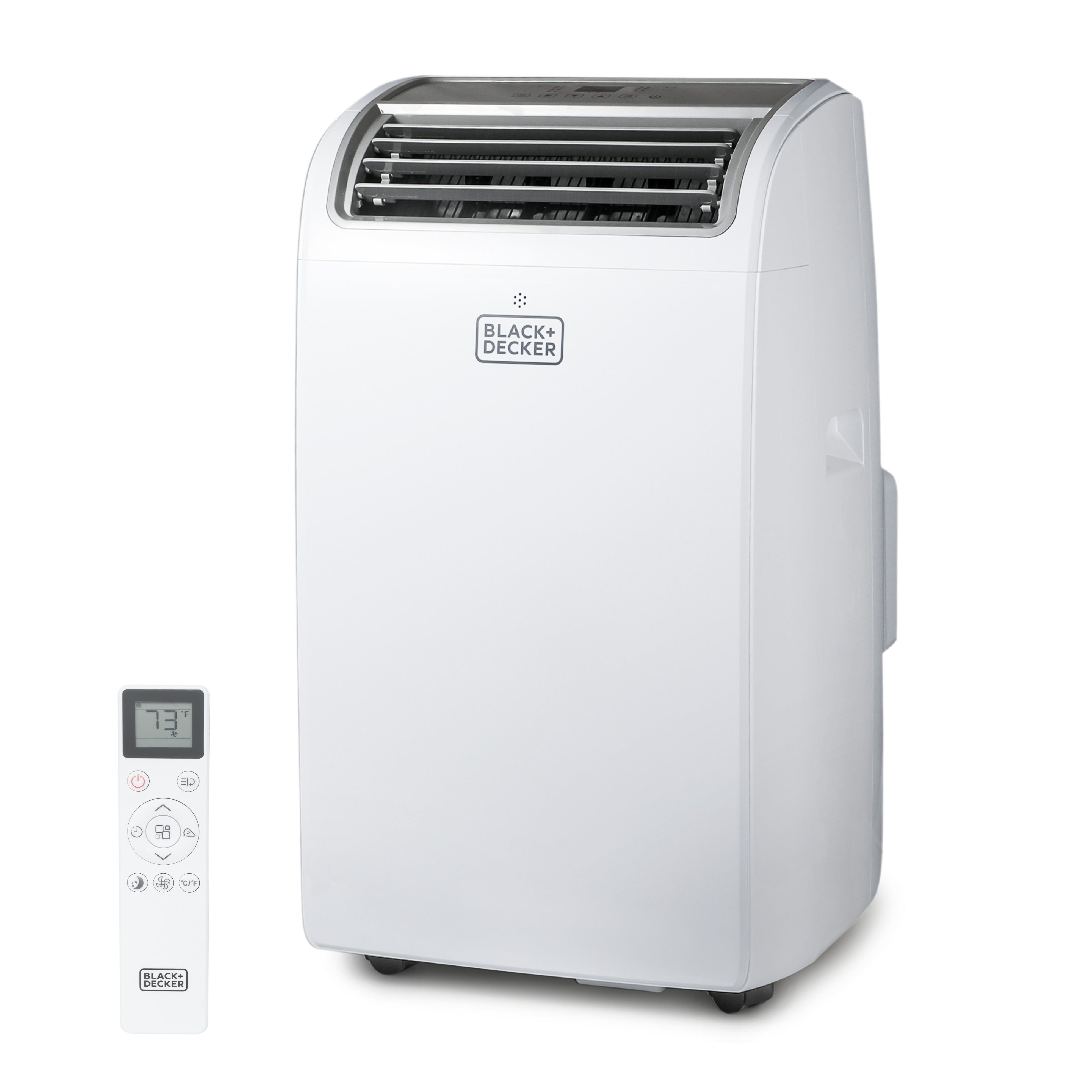 BLACK+DECKER BPT08HWTB 12,000 BTU (8,150 BTU SACC) with 10,500 BTU Heating 550 Sq. Ft. Portable Air Conditioner