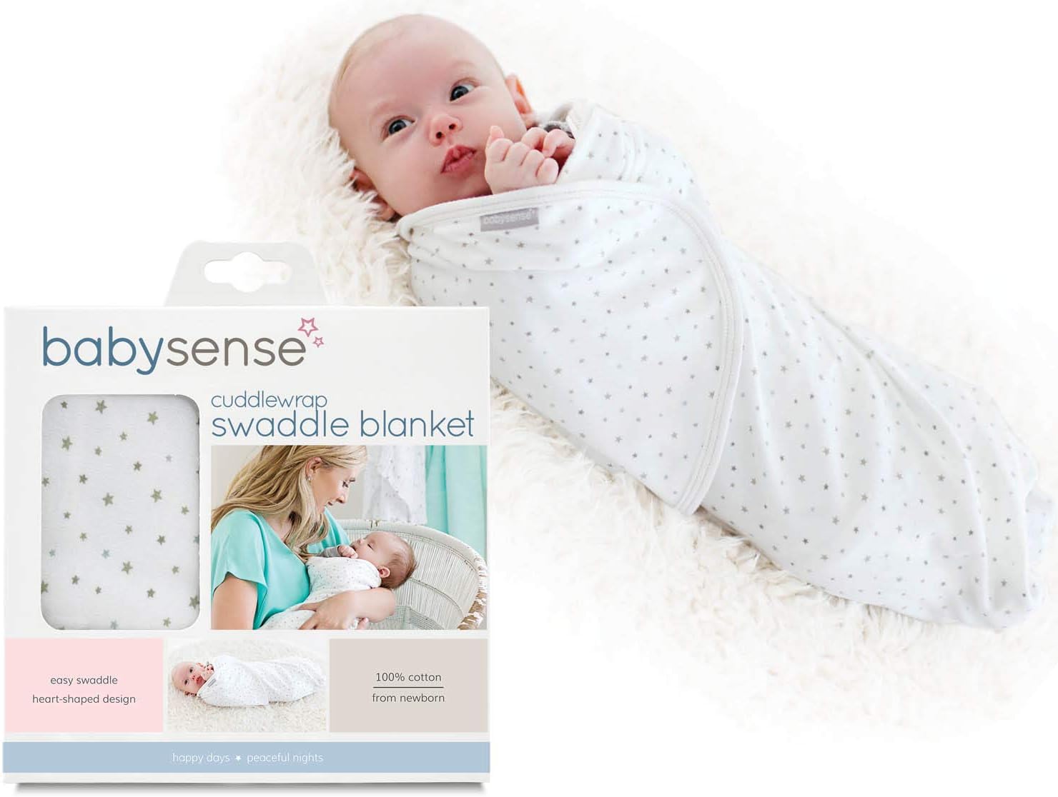 Baby Sense Cuddle Wrap - Stone
