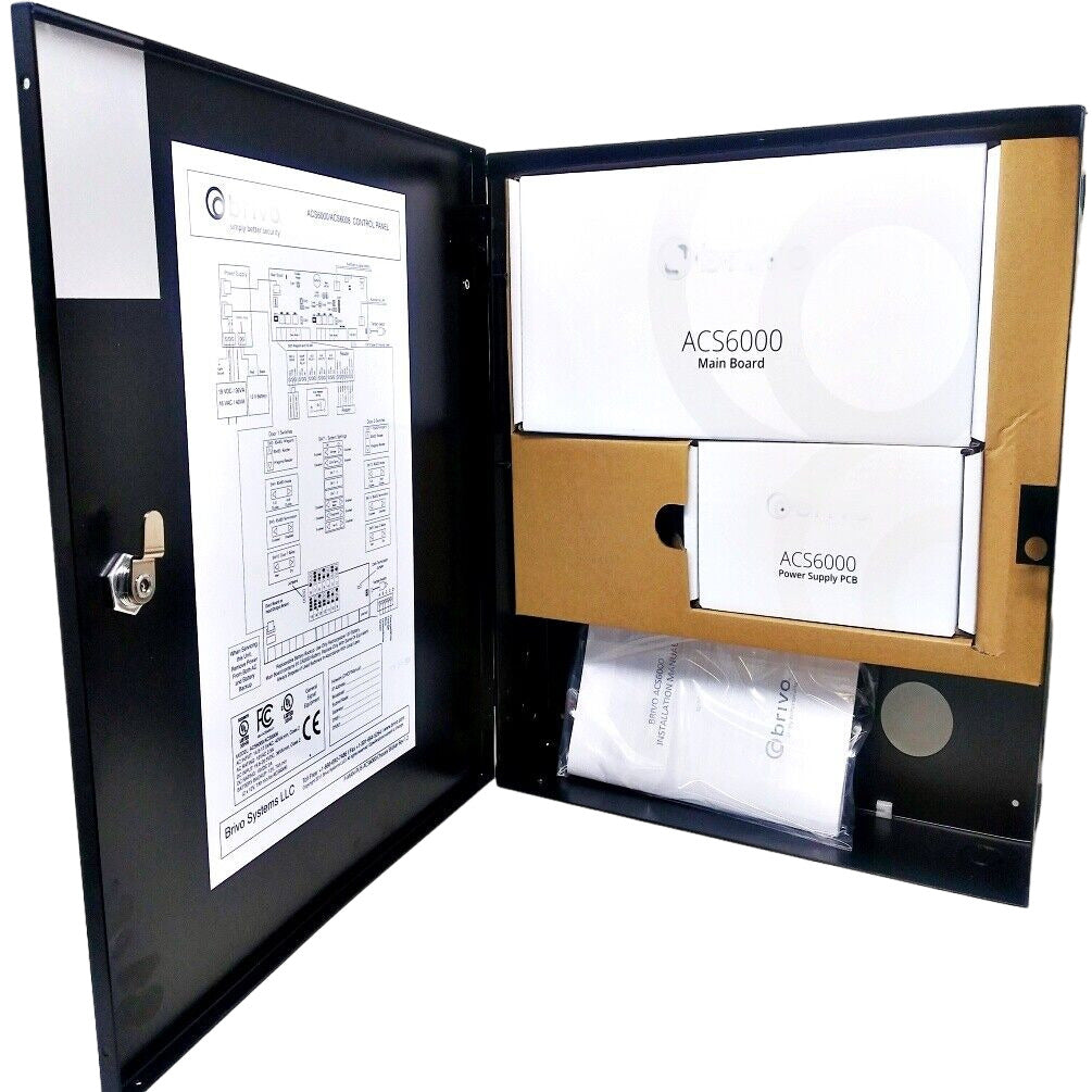 Brivo B-ACS6000-E Series Control Panel