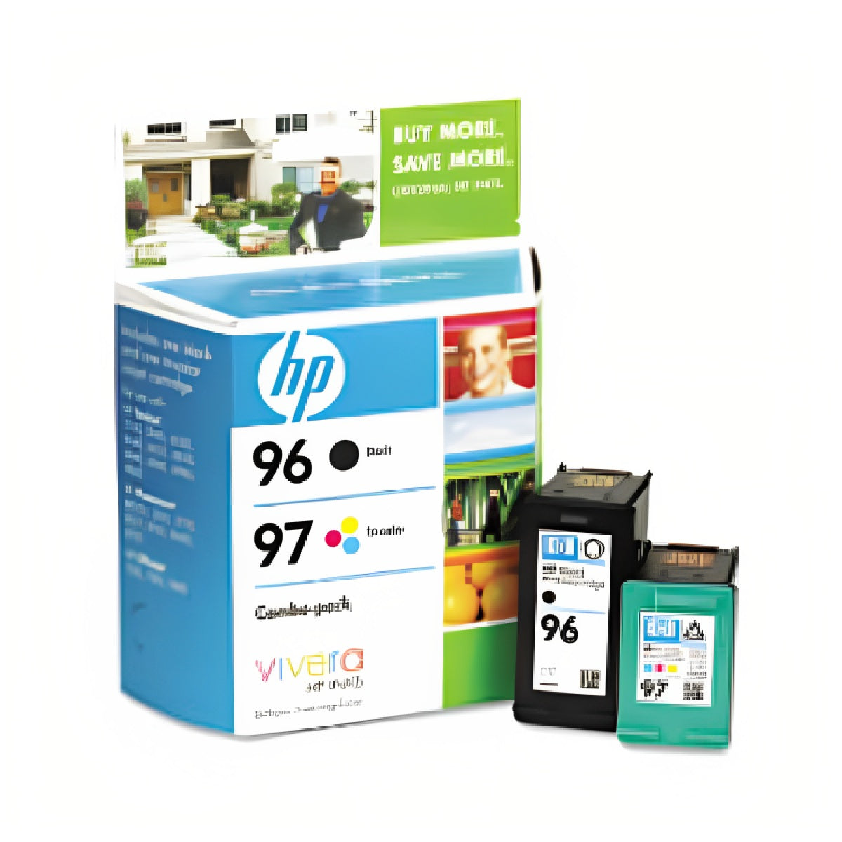 HP C9353FN Black/TriColor Ink Cartridge_x000D_