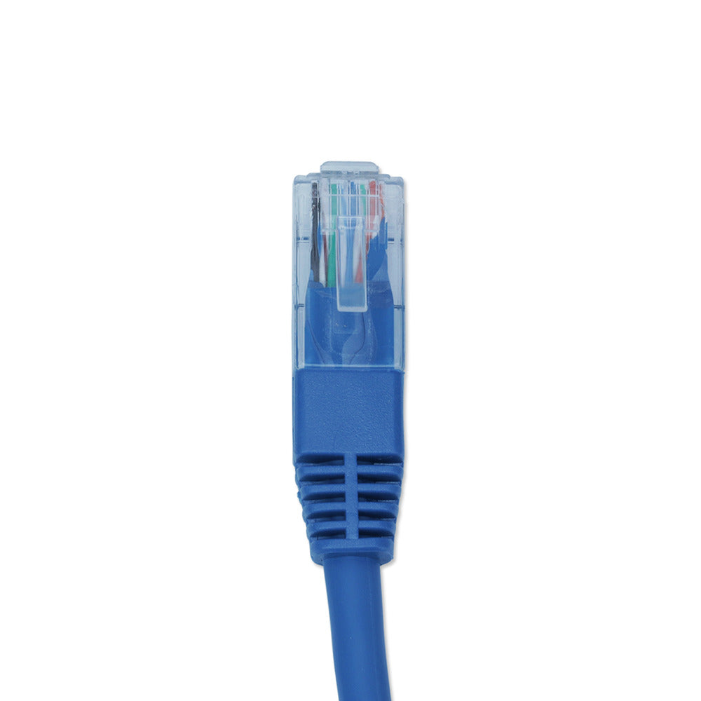 CAT5E-14FT-BL Cat5E 14Ft. 350MHz Snagless Blue Ethernet Patch Cord, Pack of 25