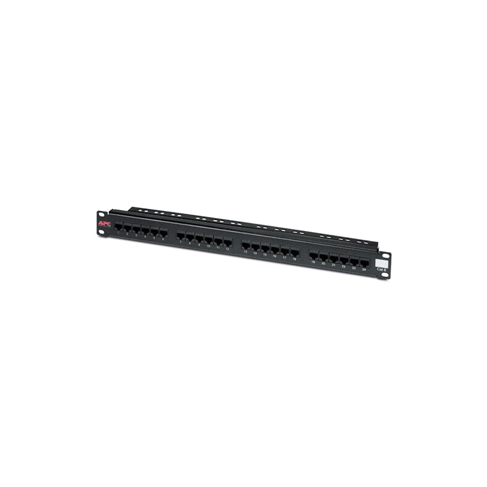 APC CAT6PNL-24 by Schneider Electric 24 Port Cat 6 Network Patch Panel