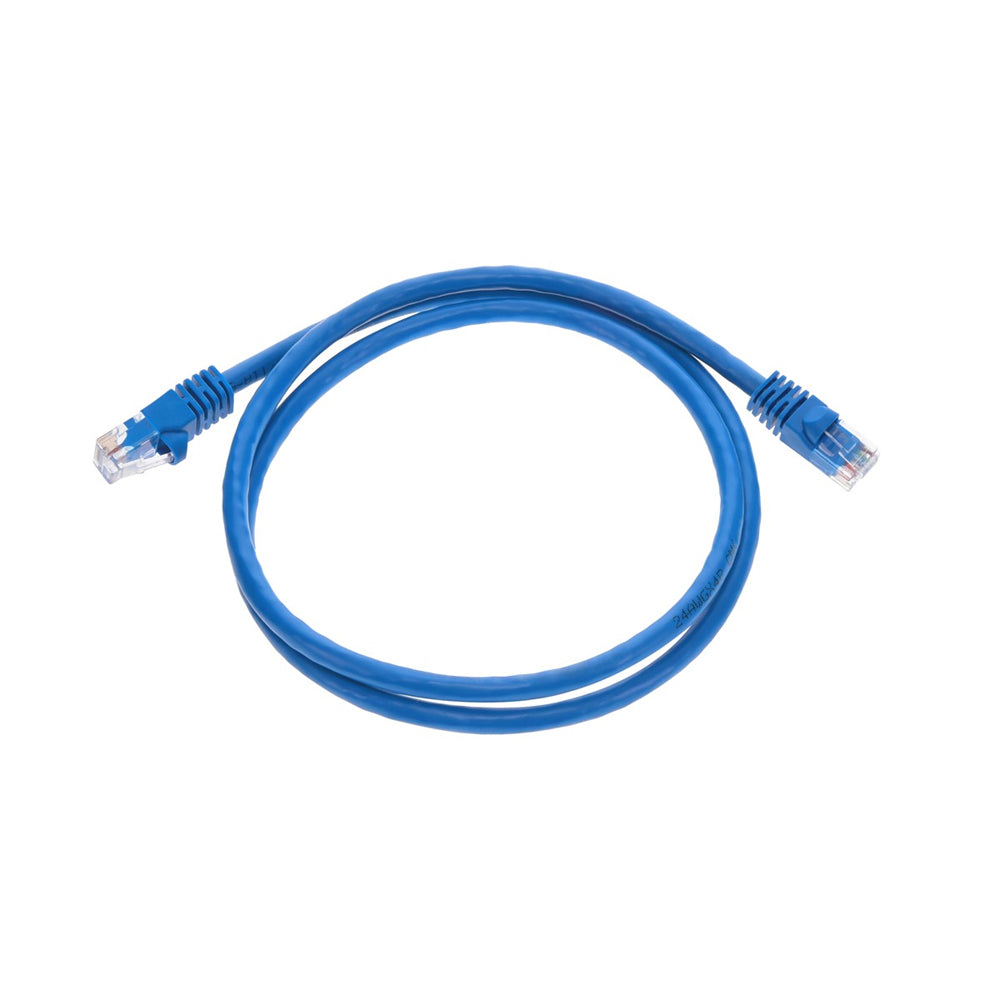 Monoprice Cat6 3ft Blue Patch Cable, UTP, 24AWG, 550MHz, Pure Bare Copper, Snagless RJ45, Fullboot Series Ethernet Cable (Pack of 35)