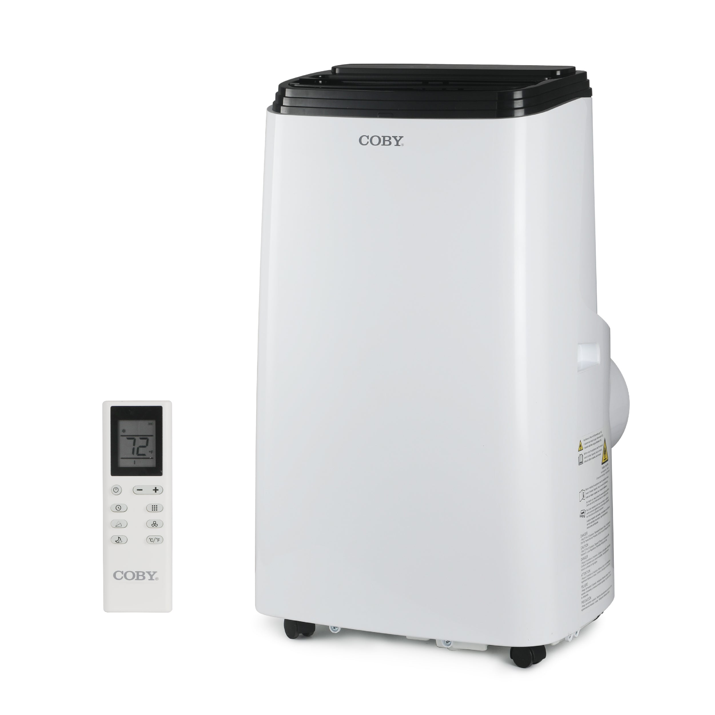 Coby CBPAC815 12,000 BTU (8,150 BTU SACC) 550 Sq. Ft. Portable Air Conditioner