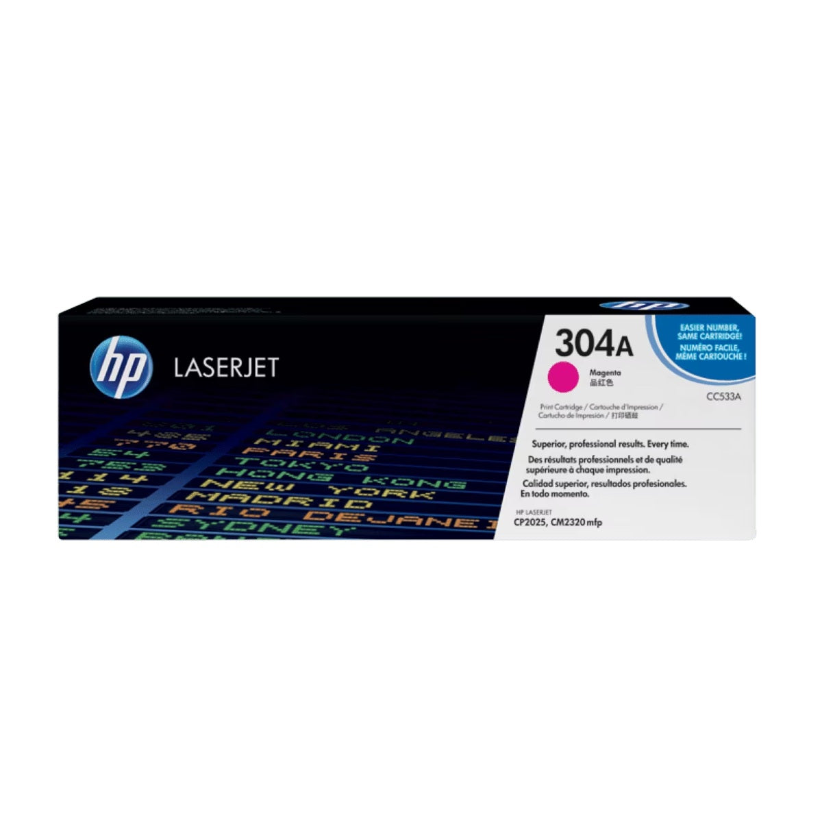 HP CC533A 304A Magenta Toner Cartridge