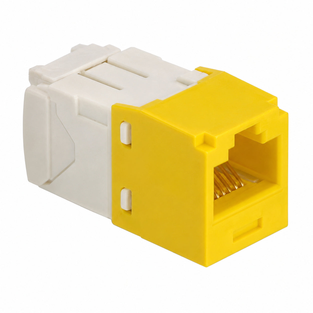Panduit CJ688TGYL Cat6 Mini-Com Jack Module, Yellow