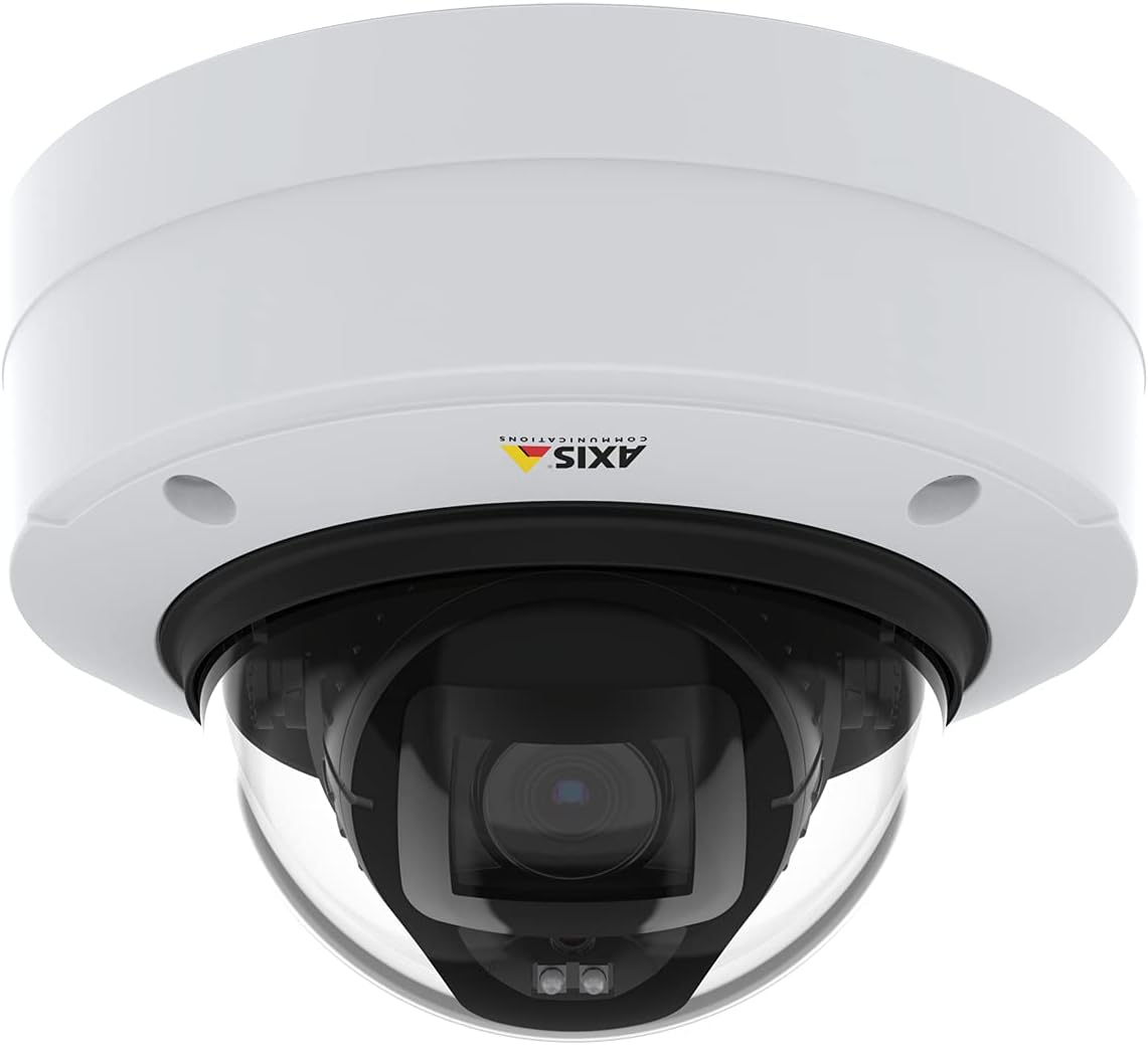 Axis Communications 01598-001 - P3248-LVE 4K UHD Outdoor Network Dome Camera with Night Vision