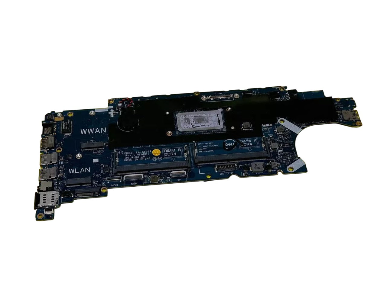Dell 052T0R Laptop Motherboard for Latitude 5400 w/ Intel Core i7-8665U 1.9Ghz Quad-Core CPU