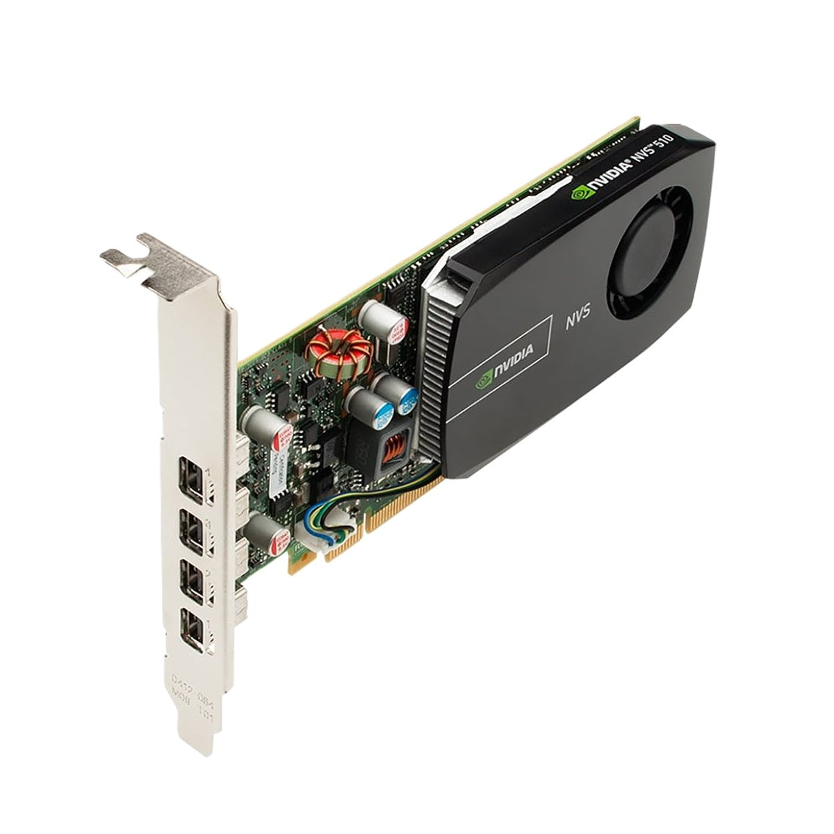 Nvidia NVS 510 2GB GDDR3 4-Mini DisplayPort PCI-Express Video Card