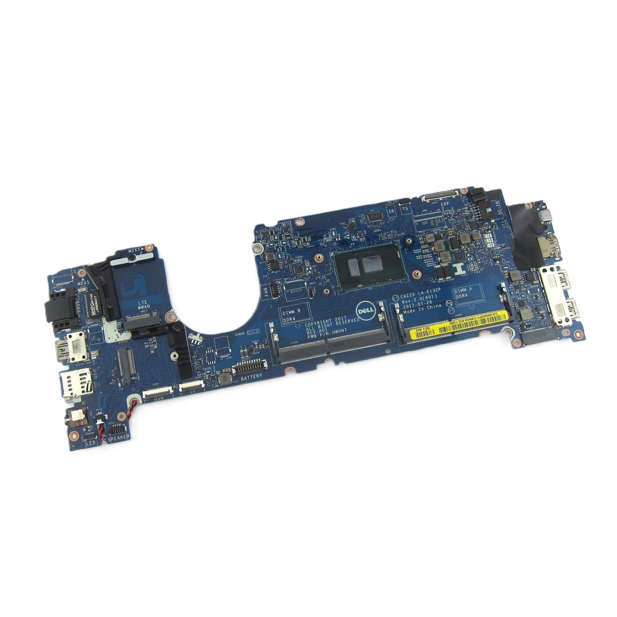 Dell Latitude 7480 Motherboard with 2.6GHz i5-7300U Processor - MWGPY