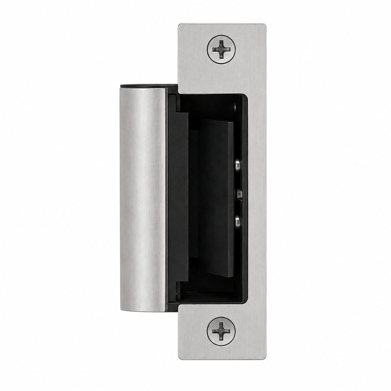 HES 1006-12/24D-630 1006 Series Universal Electric Strike Body, 12/24VDC, Fail Secure, Satin Stainless Steel