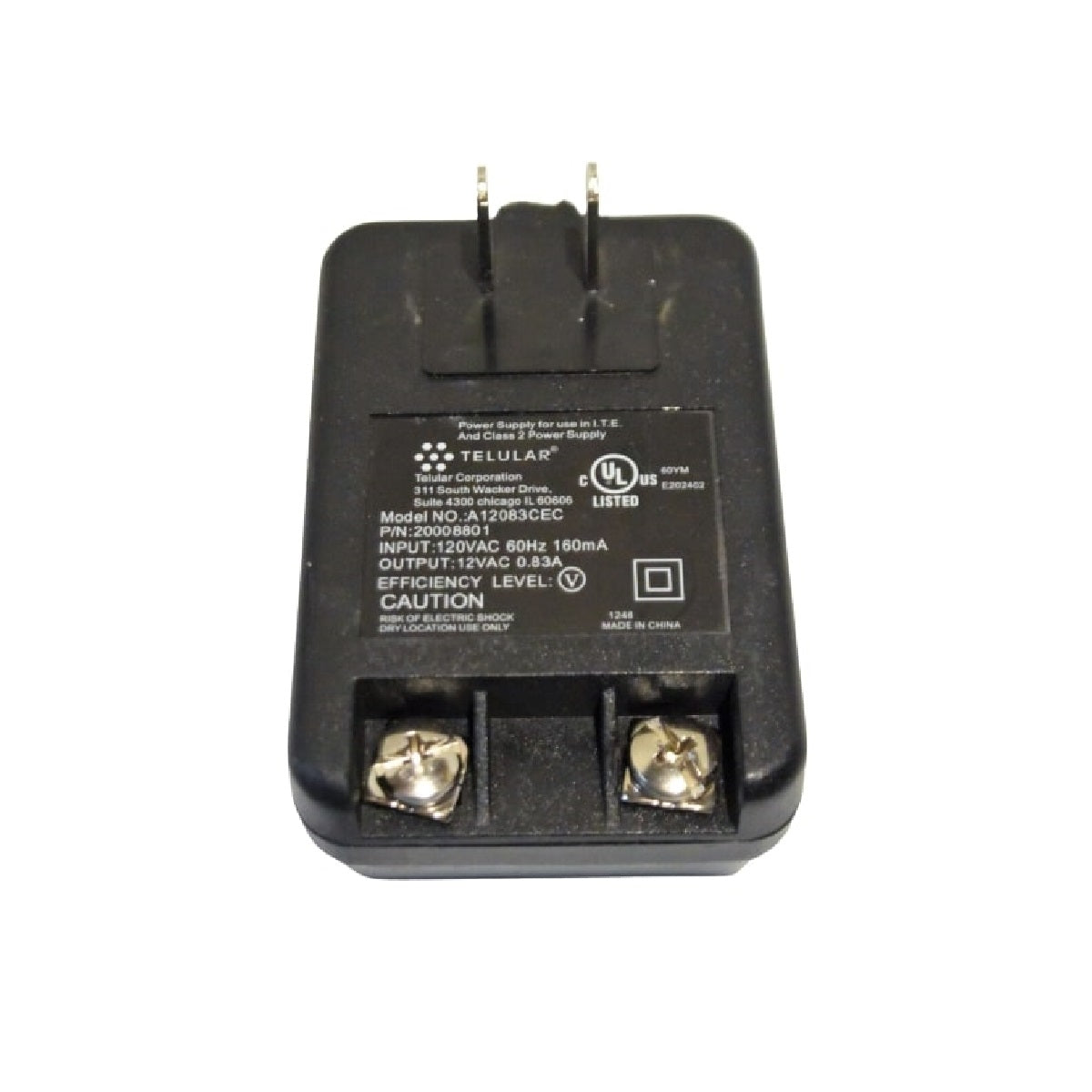 TELULAR 20008801 TRAMSFORMER F/TG1 AND TG4