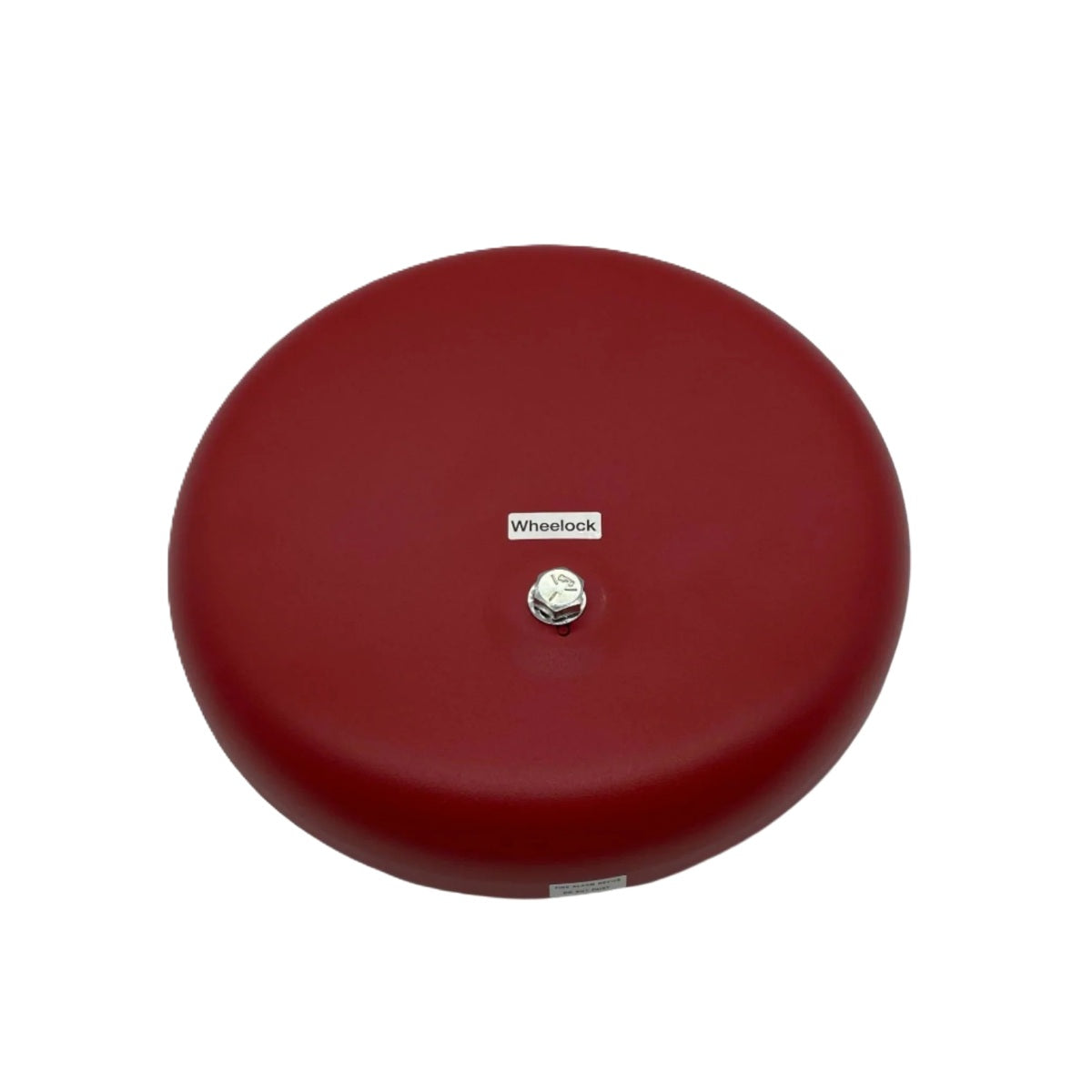 Wheelock 43T-G10-24-R 43T vibrating bell, vibrating, red, 10", 24 VAC, indoor/outdoor mounting