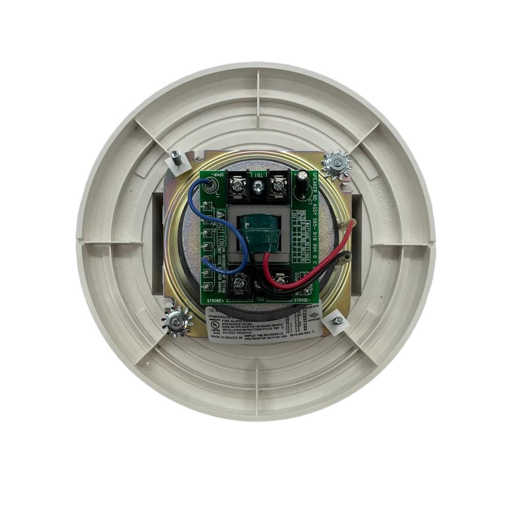 Simplex 4903-9198 Ceiling Mount Speaker Strobe
