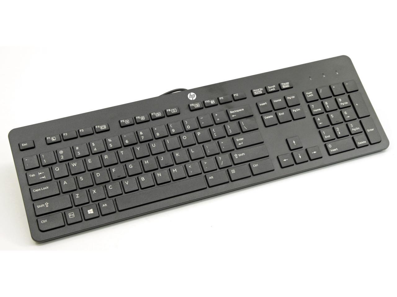 HP 803181-001 Wired USB Slim Keyboard