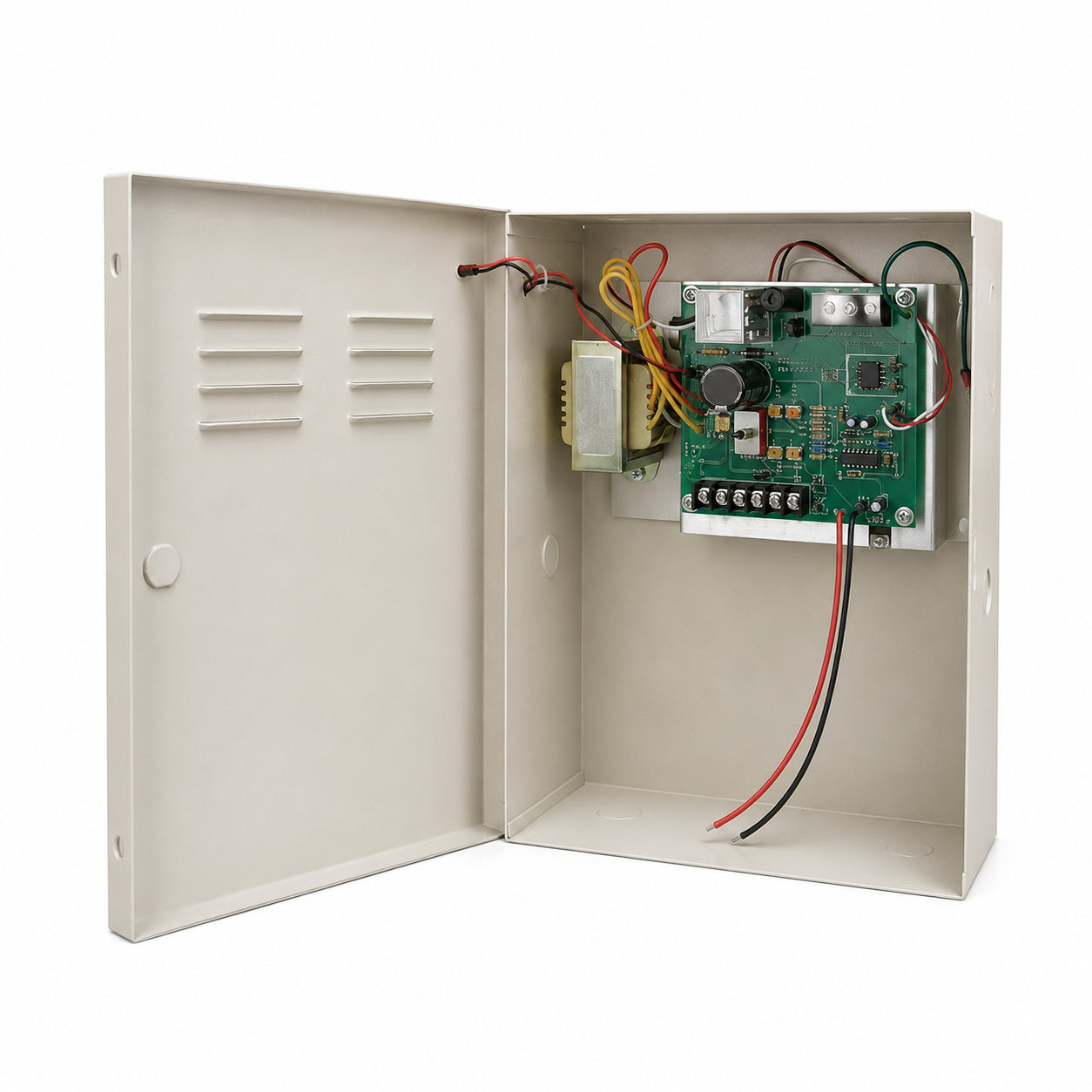 Securitron BPS-12-45 Boxed Power Supply, Power Supply 12V DC, 4.5 Ampere 220V AC