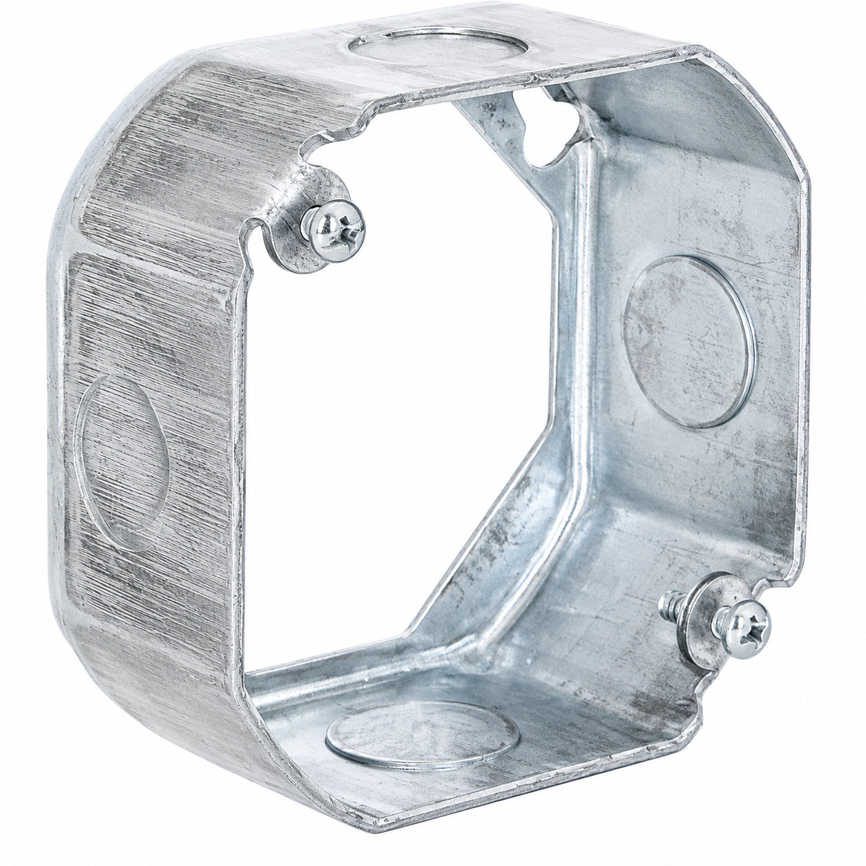Centaur CM-4RB-MKO-PK50 Extension Ring, 4" Octagon, 1-1/2" Deep, (4) MKO's, Steel, Gray (Pack of 50)