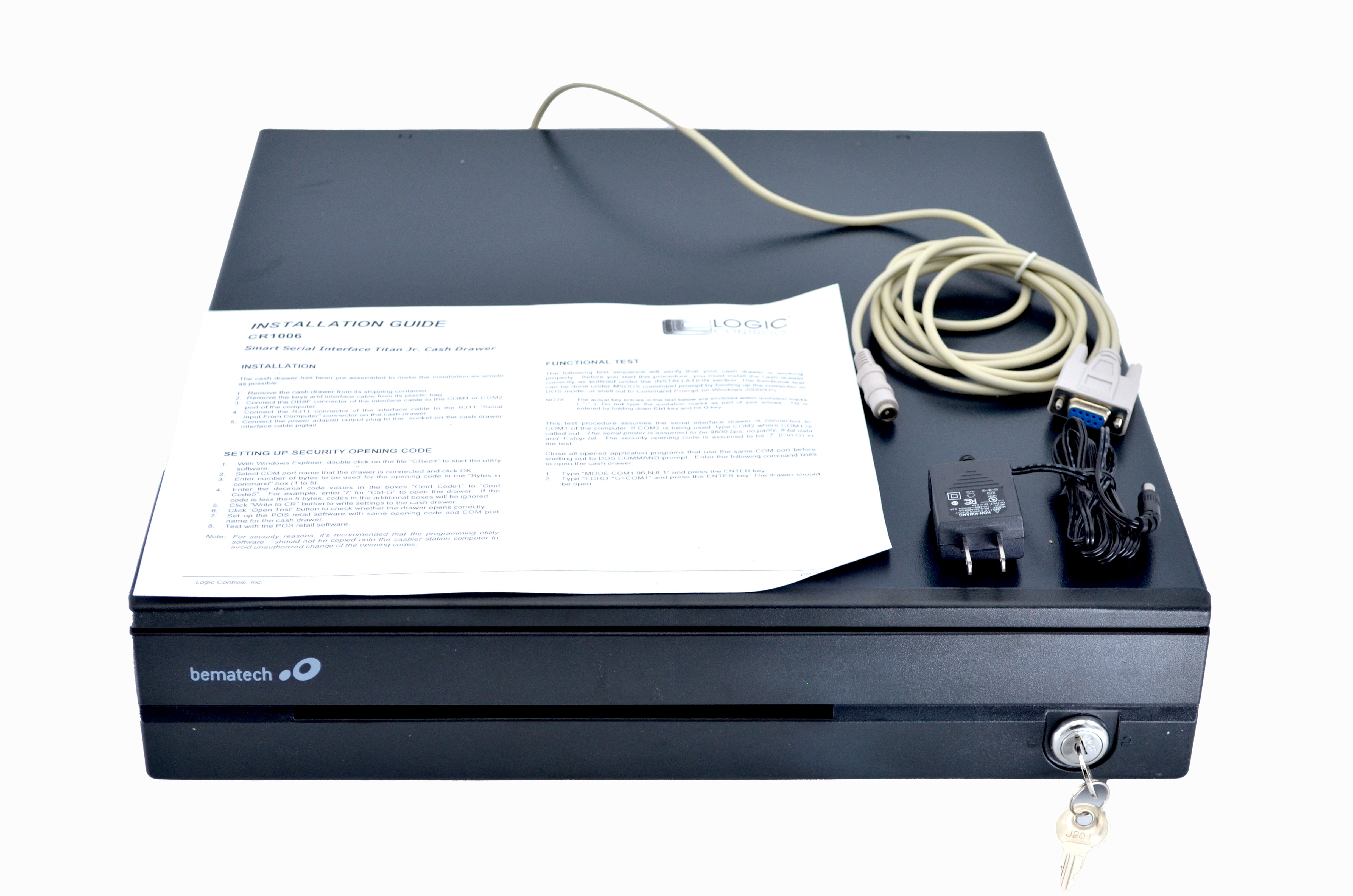 Bematech CR3006-GY Cash Drawer Serial Interface