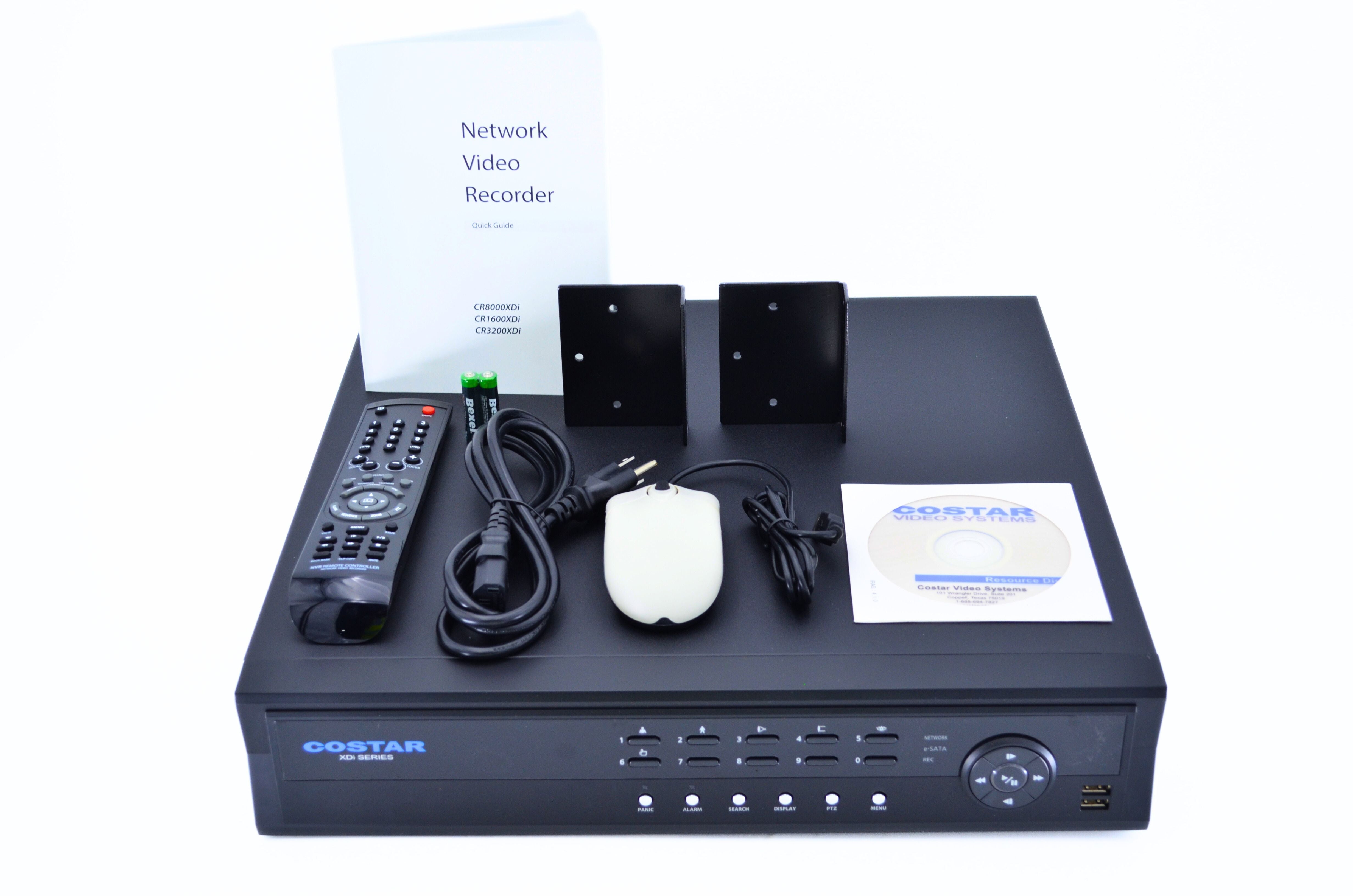 Costar CR8000XDI-2TB 8 Channel Full HD Network Video Recorder