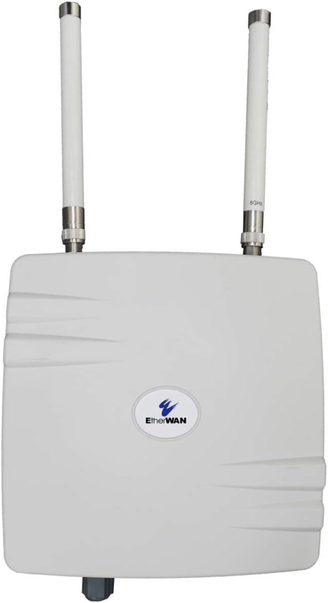 Etherwan EW75000-08 5GHz Wireless Access Point w/ 8dBi Omni Directional Antenna, IP67