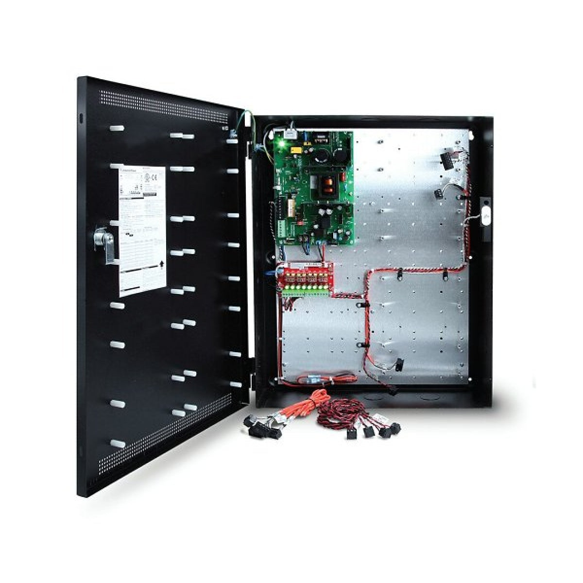 LifeSafety Power FPV102-D8PE2M1/T12X Single Voltage ProWire Xpress Pre-Wired 12V/10A, AUX Outputs, Tie Wrap