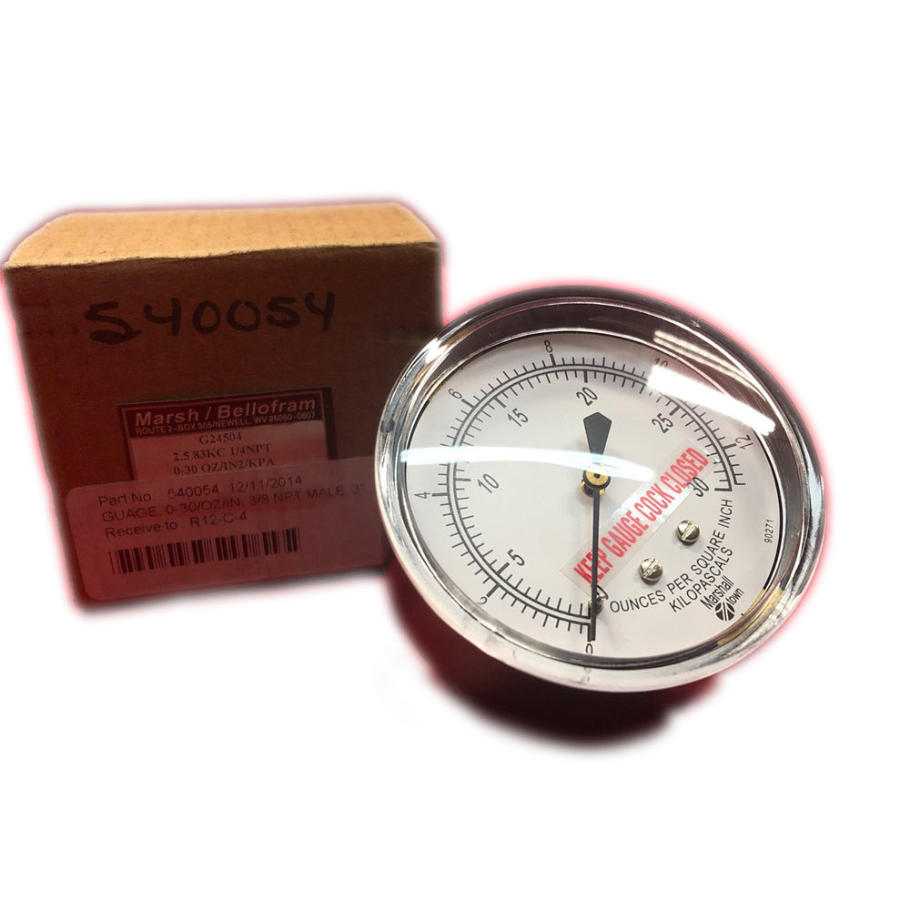 Marsh Bellofram G24504 Gauge