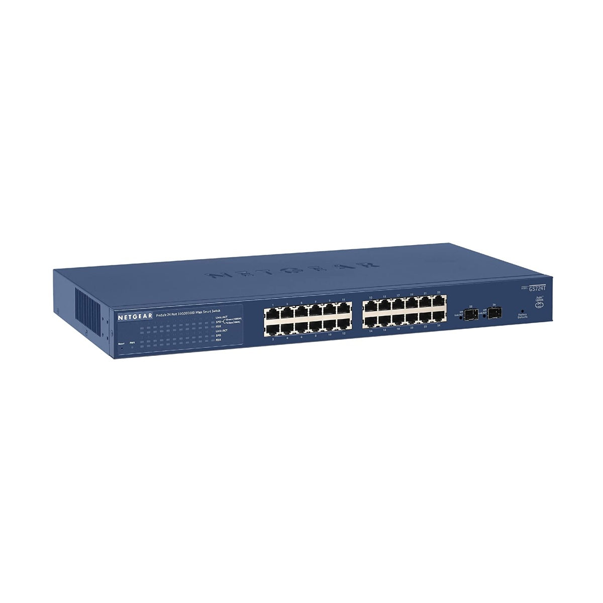 NetGear ProSafe GS724T-ESW 24 Port Gigabit Smart Network Switch GS724T V2 272-10228-04