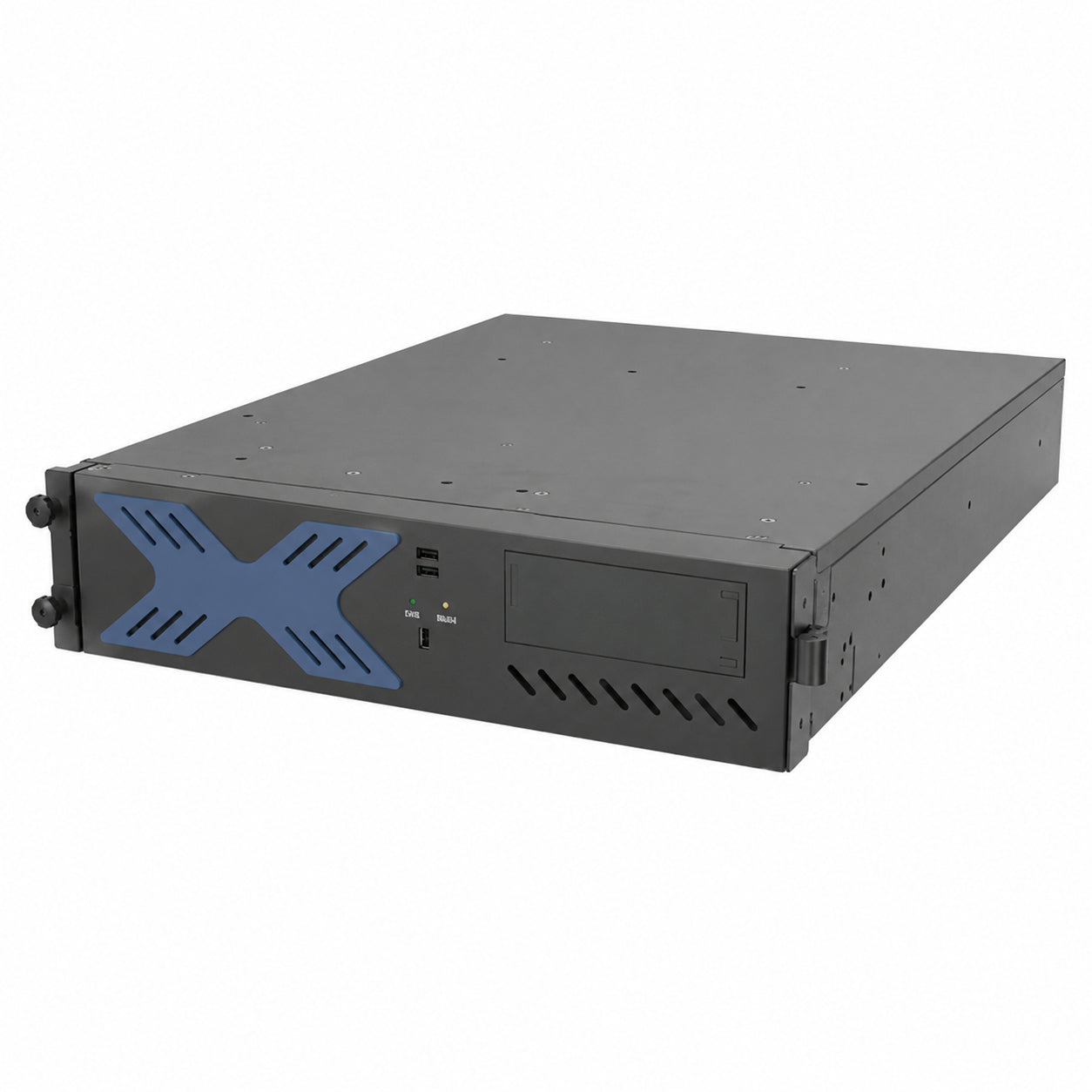 Anixter IP04-08T-F2AL IP 2U Front Accessible Recorder with 4 IP Cameras Licenses (64 max), 8TB
