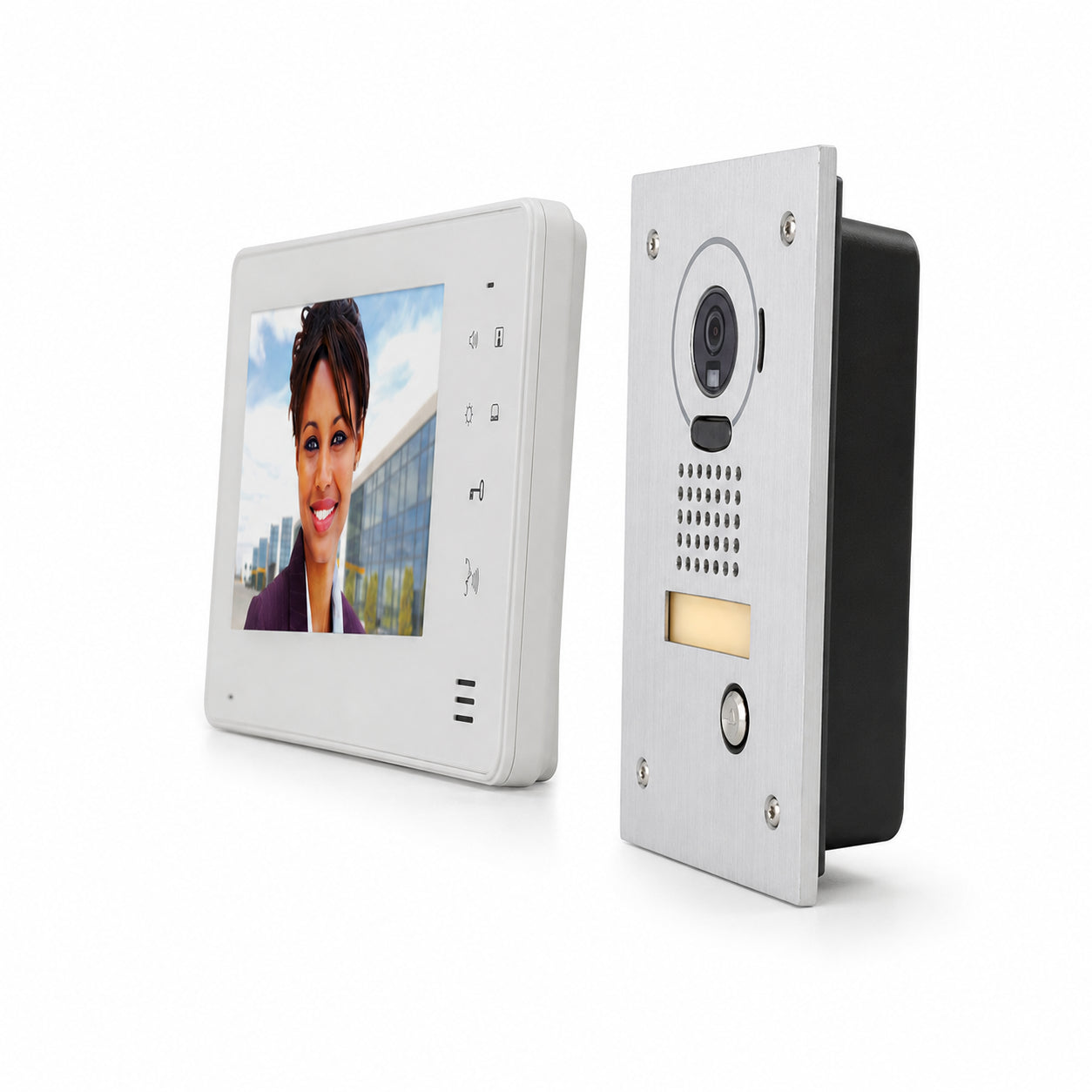 Aiphone JOS-1F 7" Monitor & Hands-Free Color Video Intercom Set