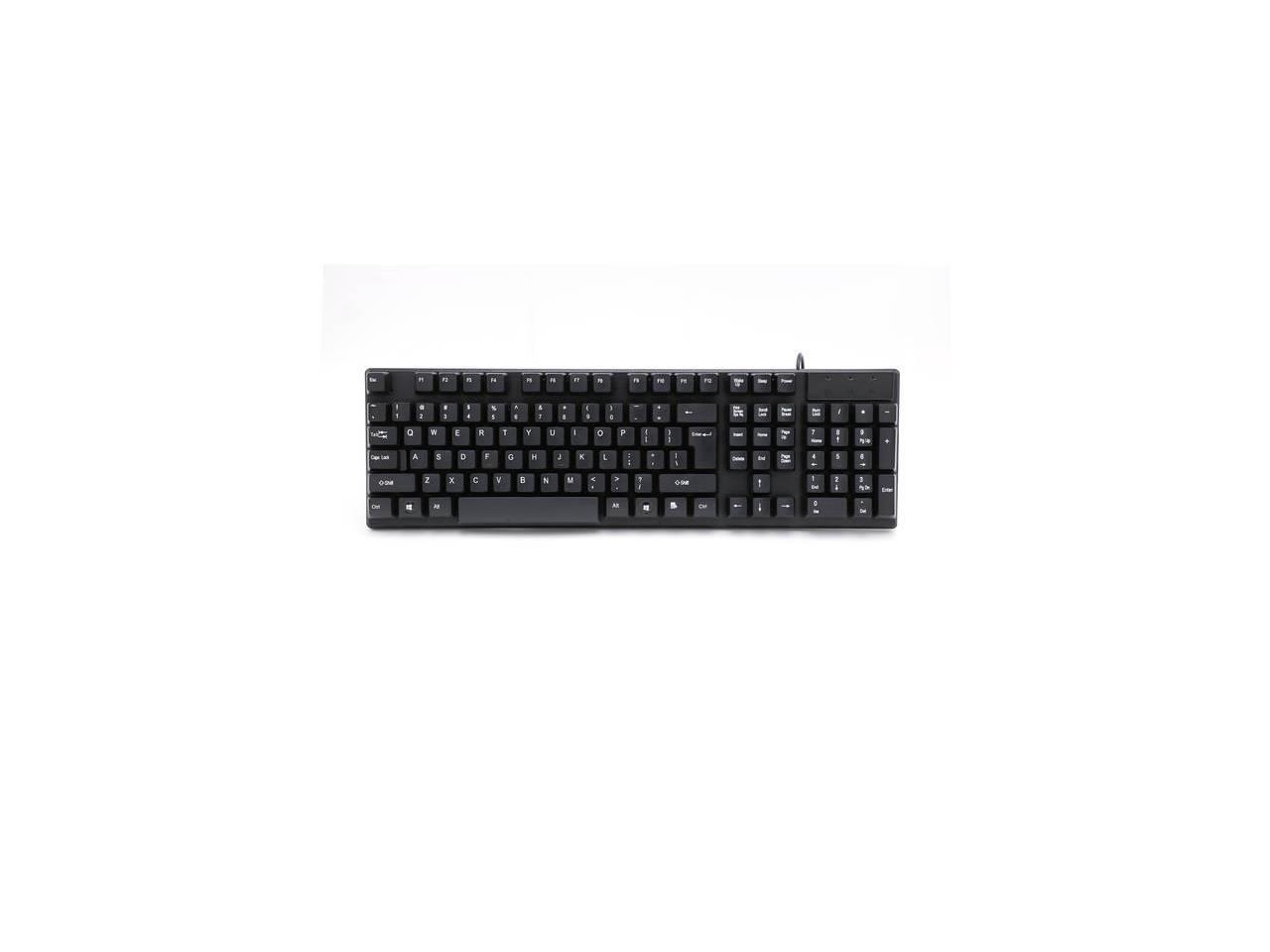 iMicro KB-IMK15 107-Key English Wired USB Keyboard