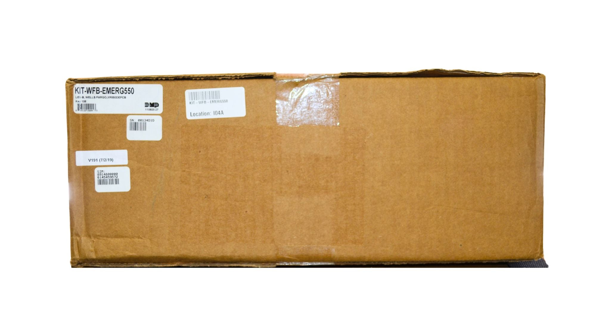 DMP KIT-WFB-EMERG550 XR550 Control Panel