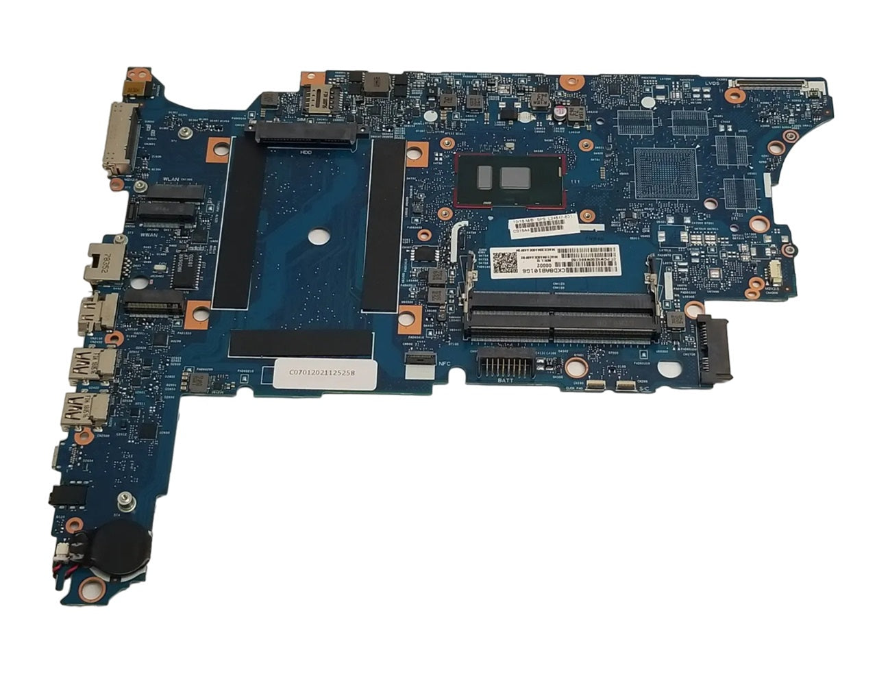 HP ProBook 650 G4 L24847-601 2.5 GHz i5-7200U DDR4 Laptop Motherboard (Used)
