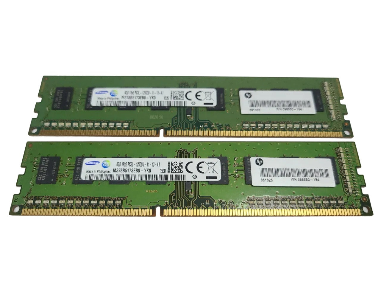 Lot of 6 Samsung 4GB M378B5173EB0-YK0 PC3L 12800 DDR3 1600MHz Desktop Memory
