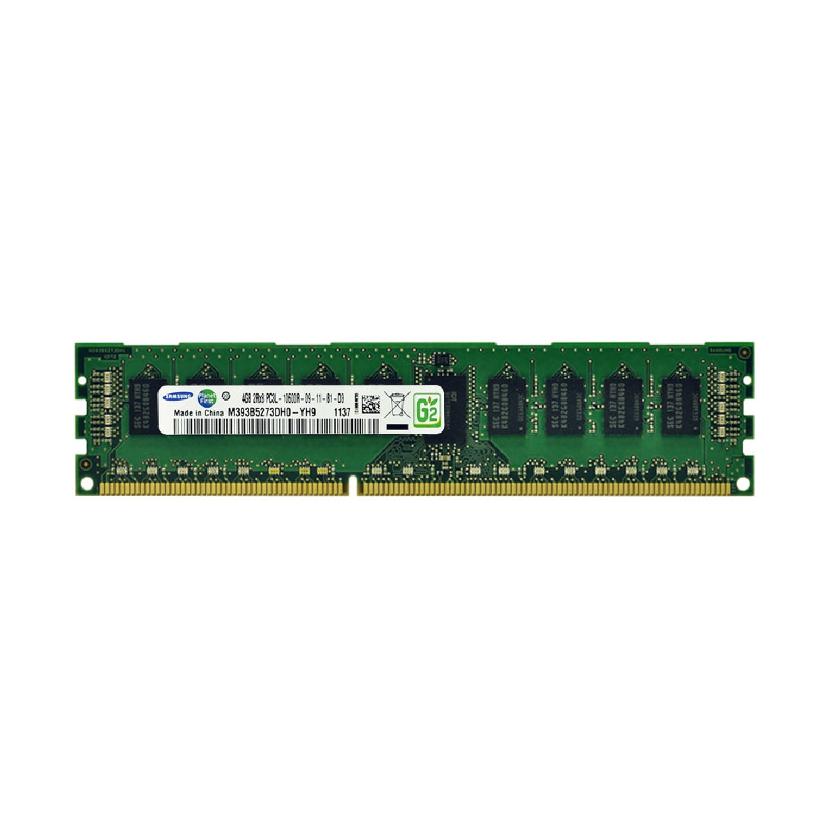 Samsung M393B5273DH0-YH9-RAM-PK6 4GB 2Rx8 PC3L-10600R DDR3L Server Memory (Pack of 6)