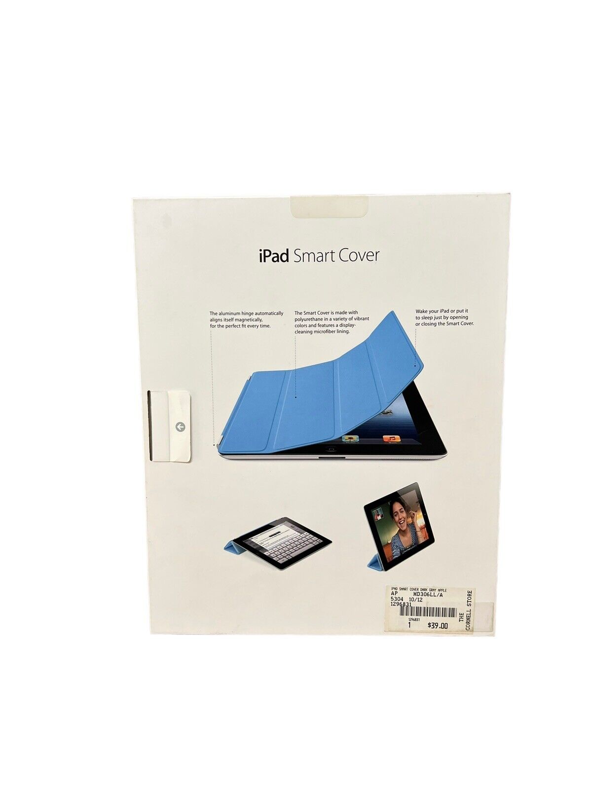 Apple MD306LL/A iPad Smart Cover For iPad 2, 3, 4th Generations - Dark Gray